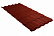 Металлочерепица Гранд Лайн / Grand Line, коллекция Kvinta plus, 0,5 Satin Zn 140, цвет RAL 3009 (оксидно-красный)