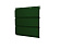 Софит металлический с центральной перфорацией Grand Line / Гранд Лайн, Satin 0.5, цвет Ral 6005 (зеленый мох)