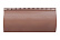 Сайдинг акриловый однопереломный BH-01 Альта Профиль Блок-хаус, 3100x200х1.1 мм, красно-коричневый