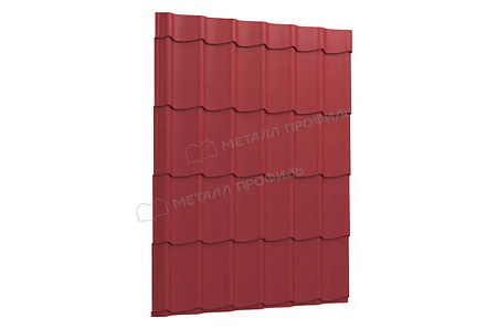 Профиль декоративный Металл Профиль Монтерра X, 0,4 PE, RAL 3011 коричнево-красный