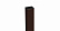 Столб + заглушка Гранд Лайн / Grand Line, Pe, 3000 мм, цвет RAL 8017 (коричневый)
