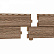 Фасадные (цокольные) панели Ю-Пласт Hokla / Хокла Лиственница (двойной замок), цвет медовая, 2000х250 мм