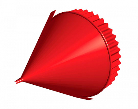Заглушка конька круглого конусная Металл Профиль, VikingMP E 0.5, цвета по каталогу RAL и RR