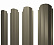 Штакетник металлический Grand Line (Гранд Лайн), П-образный фигурный, PE 0.45, цвет RAL 1015 (светлая слоновая кость)