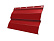 Металлический сайдинг Гранд Лайн / Grand Line профиль Корабельная доска, PE 0.45, цвет Ral 3003 (красный рубин)