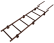 Лестница кровельная Grand Line (Гранд Лайн) 2,76 м, цвет RAL 8017 (коричневый)