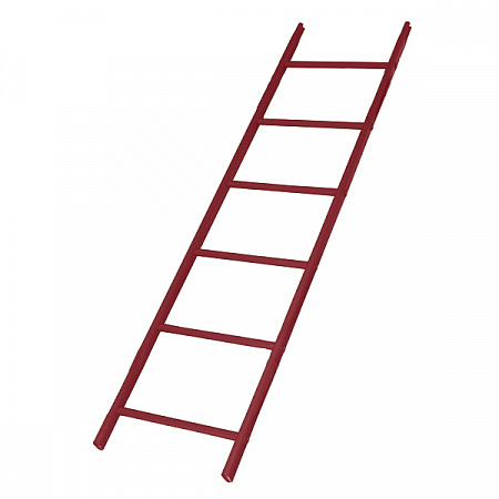 Полотно стеновой лестницы Grand Line (Гранд Лайн) 3,0 м, цвет RAL 3005 (красный)