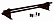 Снегозадержатель Оптима / Optima Grand Line, трубчатый для фальцевой кровли 1.0 м, цвет RAL 8019 (коричневый)