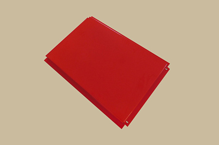Фасадные кассеты открытого типа полимерное покрытие 1,2 мм, 551x551 мм