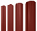 Штакетник металлический Grand Line (Гранд Лайн), М-образный фигурный, PE 0.45, цвет RAL 3009 (оксидно-красный)