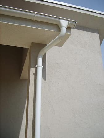 Воронка водосборная удлиненная D90 Aquasystem Pural, RR 23 маренго