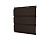Софит металлический без перфорации Grand Line / Гранд Лайн, GreenCoat Pural Matt 0.5, цвет RR 32 темно-коричневый (Ral 8019)