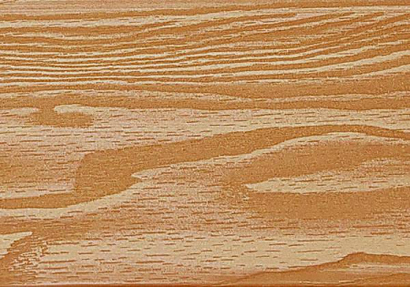 Террасная доска Смарт 3D Terrapol / Террапол ДПК полнотелая без паза, 3000х130х24 мм, цвет дуб севилья
