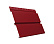 Софит металлический Квадро Брус с перфорацией Grand Line / Гранд Лайн, PE 0.45, цвет Ral 3003 (рубиново-красный)