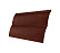 Металлический сайдинг Гранд Лайн / Grand Line профиль Блок-хаус new, Print elite 0.45, цвет Cherry Wood (Бразильская вишня)
