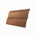 Металлический сайдинг Гранд Лайн / Grand Line профиль Блок-хаус new, Print elite 0.45, цвет Honey Wood (Медовое дерево)
