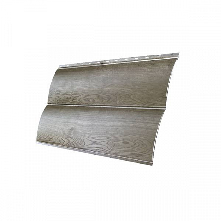 Металлический сайдинг Гранд Лайн / Grand Line профиль Блок-хаус new, Print elite 0.45, цвет Nordic Wood (Северное дерево)