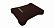 Крышка универсальная Гранд Лайн / Grand Line, Pe, 100х87х20 мм, цвет RAL 8017 (коричневый)