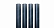 Штакетник металлический Grand Line (Гранд Лайн), круглый, PE 0.45, цвет RAL 7024 (серый)