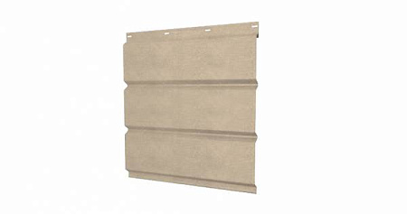 Софит металлический без перфорации Grand Line / Гранд Лайн, Print 0.45, цвет White Wood (Беленый дуб)