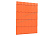 Профиль декоративный Металл Профиль Монтерра X, 0,45 PE, RAL 2004 чистый оранжевый