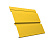 Софит металлический Квадро Брус с перфорацией Grand Line / Гранд Лайн, PE 0.45, цвет Ral 1018 (цинково-желтый)