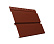 Софит металлический Квадро Брус с перфорацией Grand Line / Гранд Лайн, PE 0.45, цвет Ral 3009 (оксидно-красный)