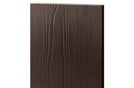 Фиброцементная фасадная панель БЕТЭКО Вудстоун, 3000х190х8 мм, 8017 шоколадно-коричневый
