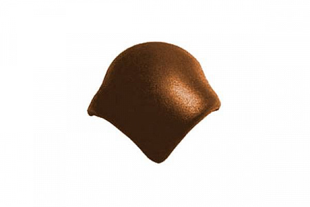 Вальмовая черепица Braas (Браас), серия Таунус, цвет темно-коричневый