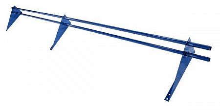 Снегозадержатель Grand Line (Гранд Лайн) Optima, трубчатый универсальный для металлочерепицы и мягкой кровли 3.0 м, цвет RAL 5005 (синий)