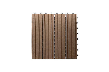 Террасная плитка Vandek Original, 300x300 мм, brown