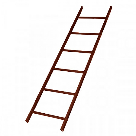 Полотно кровельной лестницы Grand Line (Гранд Лайн) 3,0 м, цвет RAL 8017 (коричневый)