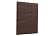 Профиль декоративный Металл Профиль Монтерра X, 0,45 PE, RAL 8017 коричневый шоколад