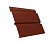 Софит металлический Квадро Брус с перфорацией Grand Line / Гранд Лайн, GreenCoat Pural 0.5, цвет RR 29 красный (RAL 3009)