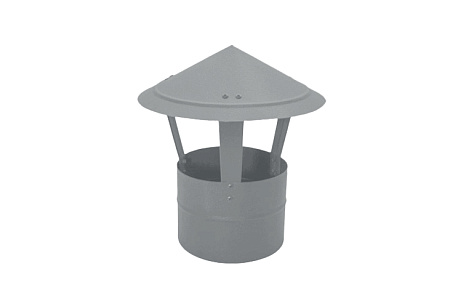 Дымник (колпак) на трубу круглый Grand Line d80, 0.55 Zn