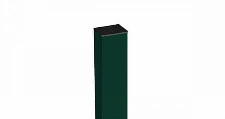 Столб + заглушка Гранд Лайн / Grand Line, Pe, 3000 мм, цвет RAL 6005 (зелёный)