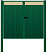 Модульное ограждение Гранд Лайн / Grand Line Estet Plus, Pe, высота 2 м, стойка 3 м, цвет RAL 6005 (зеленый)