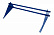 Снегозадержатель Grand Line (Гранд Лайн) Optima, трубчатый универсальный для металлочерепицы и мягкой кровли 1.0 м, цвет RAL 5005 (синий)