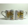 Set cani cuplu cu mesaj
