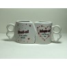 Set cani cuplu cu mesaj