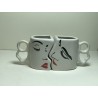 Set cani cuplu cu mesaj