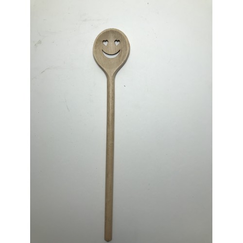 Lingura de lemn cu emoji