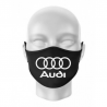 Masca personalizata AUDI din bumbac neagra