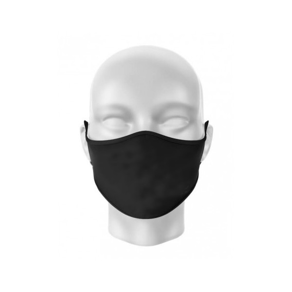 Masca de protectie din bumbac neagra