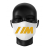 Masca personalizata BMW M din bumbac alba