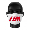 Masca personalizata BMW M din bumbac alba