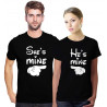 Set tricouri He's She's mine