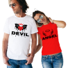 Set tricouri Devil Angel