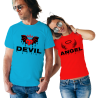 Set tricouri Devil Angel