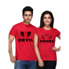 Set tricouri Devil Angel